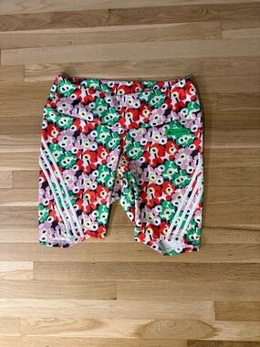 Adidas x Marimekko Floral Print Bike Shorts | 2XL